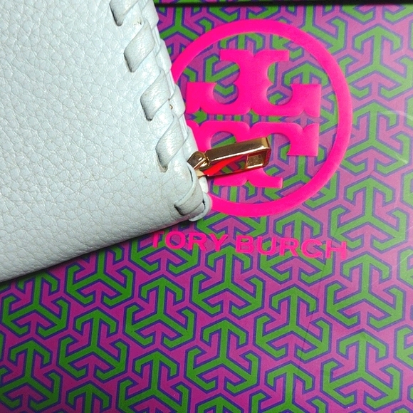 Tory Burch Marion whipstitch keychain coin wallet - Picture 9 of 13